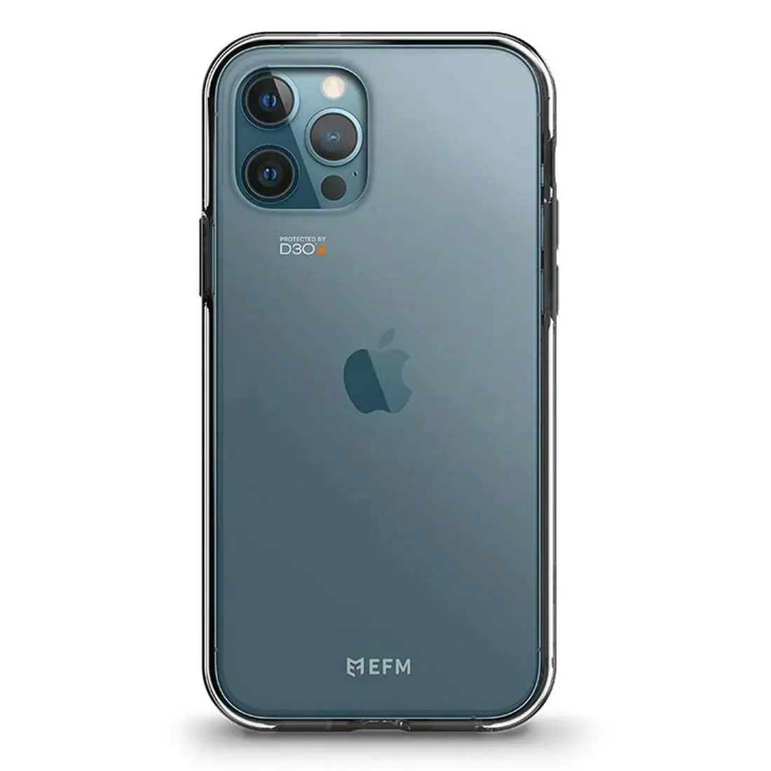 EFM Aspen 5G Case with D30 for iPhone 12 Pro Max - Clear/Slate