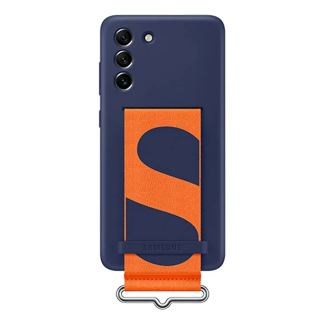 Samsung Galaxy S21 FE Silicone Cover with Strap EF-GG990TNEGWW - Navy