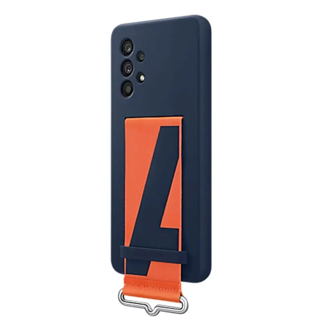 Samsung Galaxy A53 5G Silicone Cover with Strap EF-GA536TNEGWW - Navy