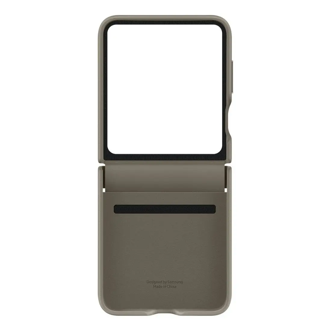 Samsung Galaxy Z Flip5 Flap ECO-Leather Case EF-VF731PAEGWW - Etoupe