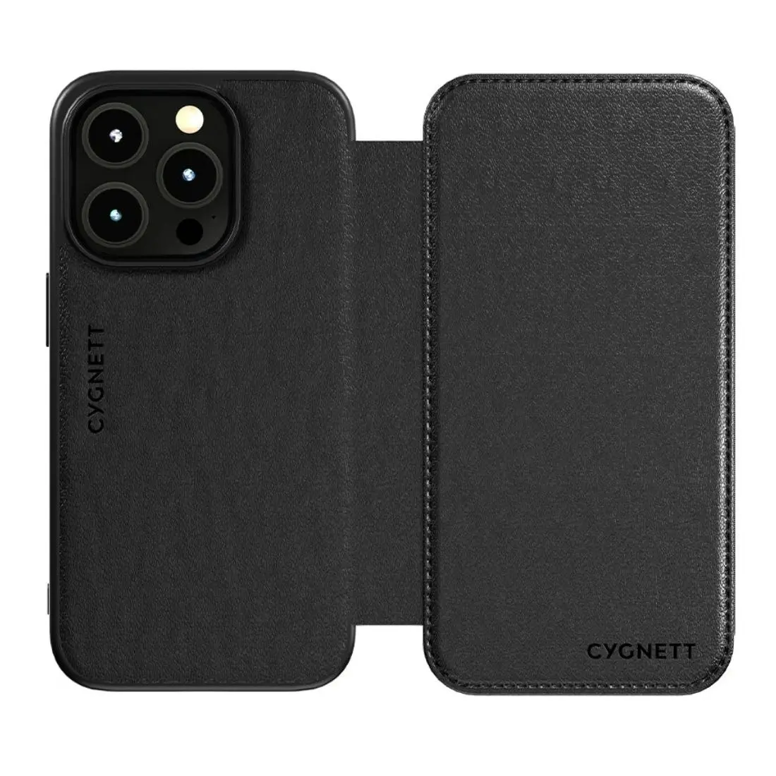 Cygnett MagWallet Magnetic Wallet Case for iPhone 15 Pro Max CY4597MAGWT - Black