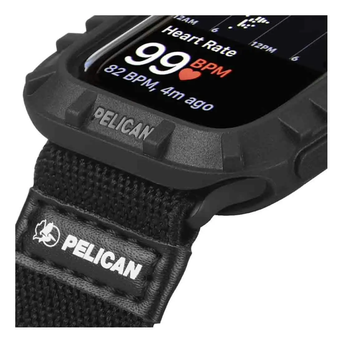 Pelican Apple Watch 42/44mm Bumper - Black