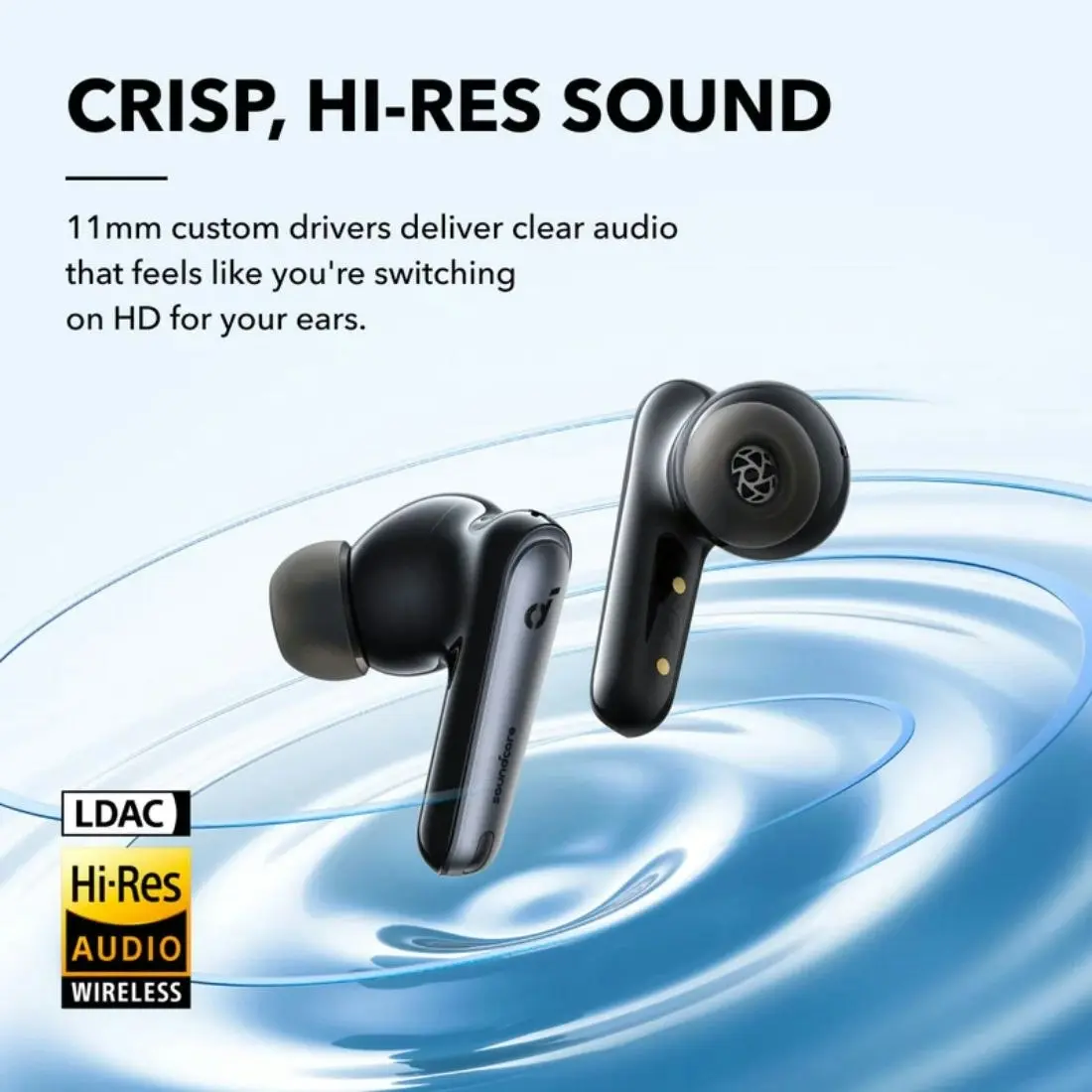 Soundcore Liberty 4 NC Wireless Noise Cancelling Earbuds - Black