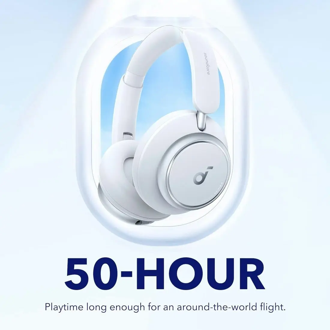 Soundcore Space Q45 Adaptive Noise Cancelling Headphones - Blue