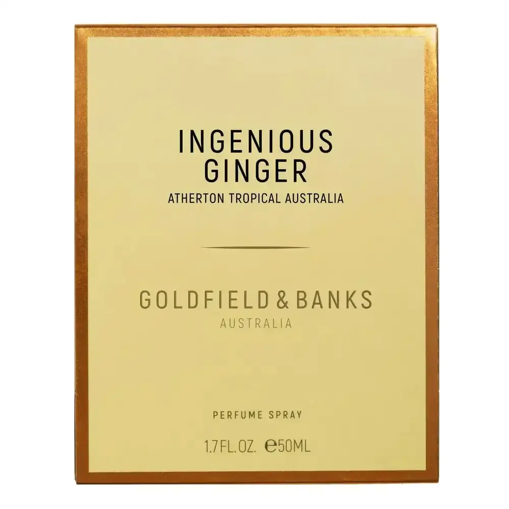 Goldfield and Banks Ingenious Ginger EDP 50ml