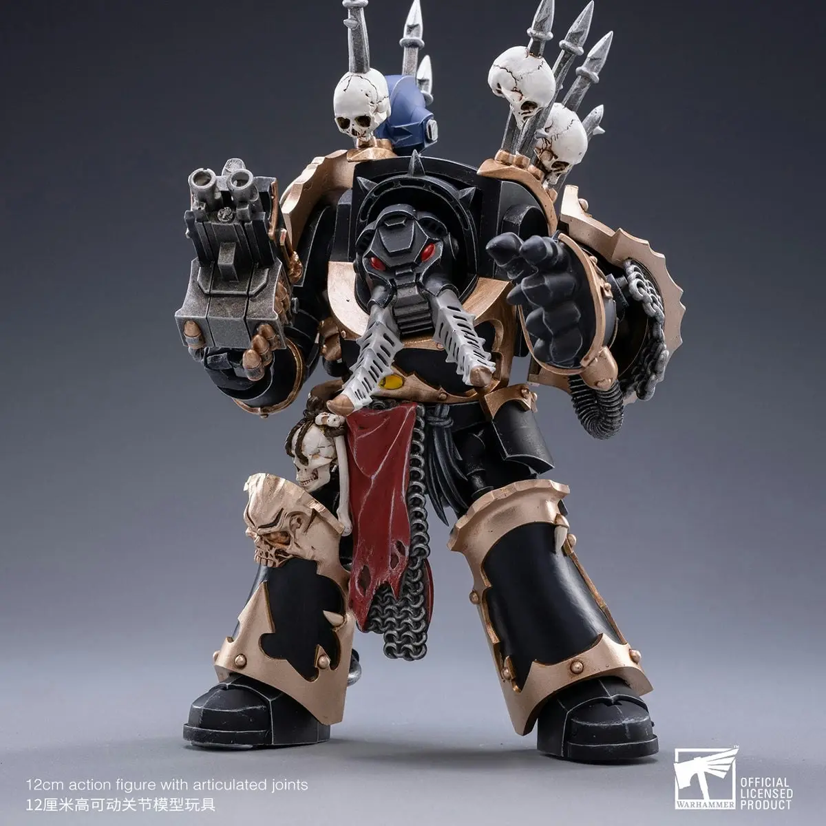 Warhammer Collectibles: 1/18 Scale Black Legion Chaos Terminator Brother Bathalorr