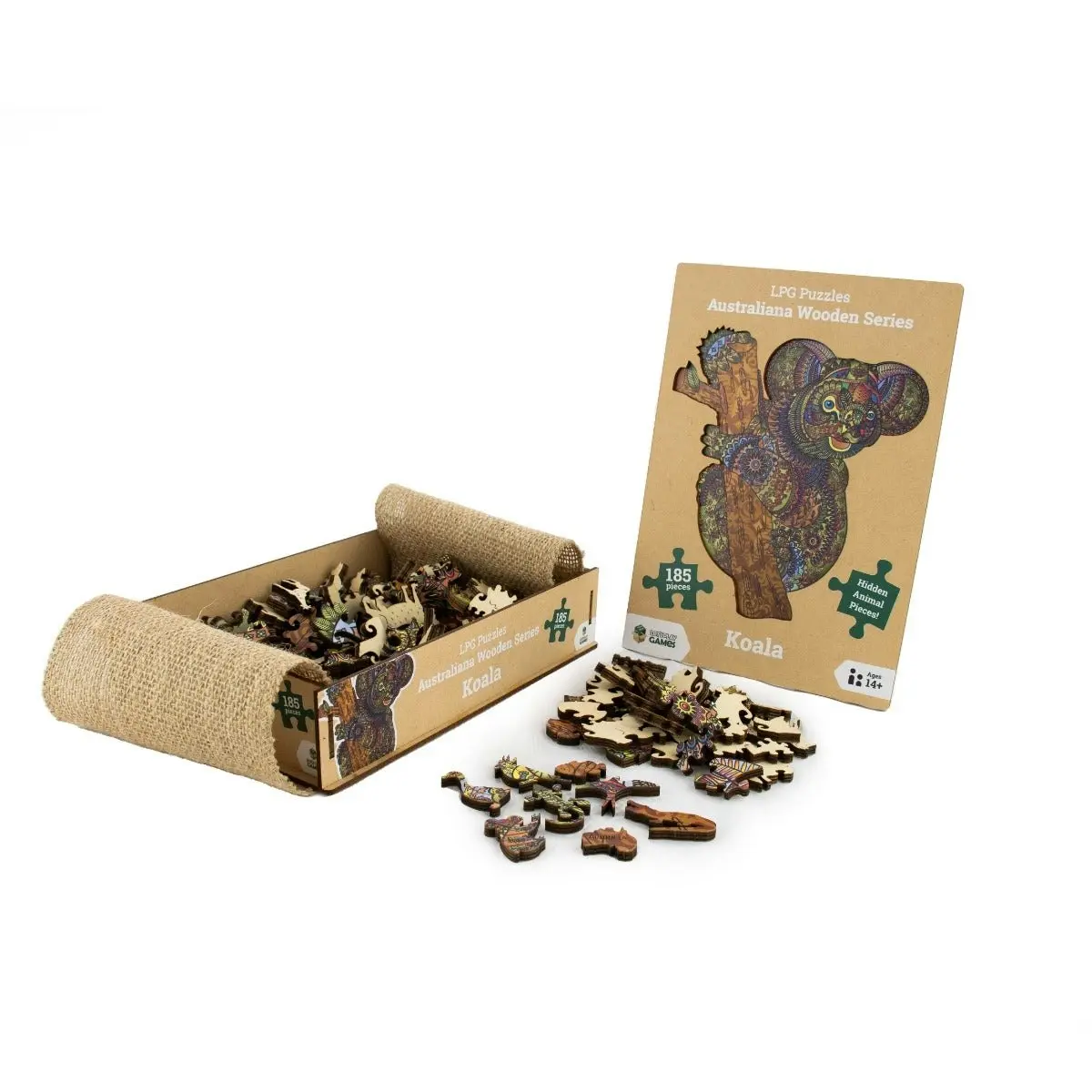 LPG Wooden Puzzle Australiana Series 01 - Koala