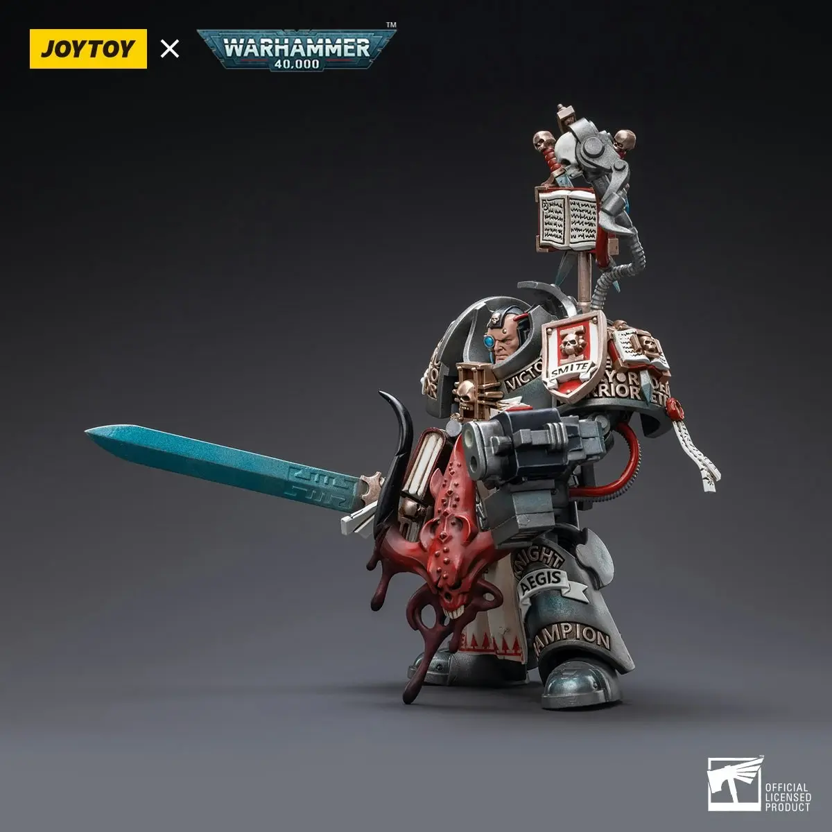 Warhammer Collectibles: 1/18 Scale Grey Knights Terminator Incanus Neodan