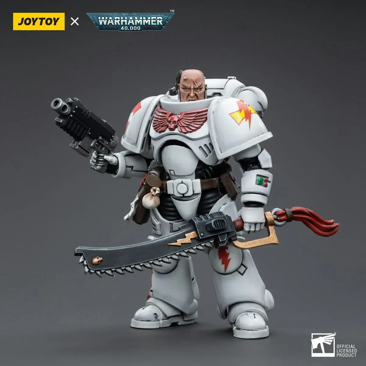 Warhammer Collectibles: 1/18 Scale White Scars Assault Intercessor Sergeant Tsendbaatar