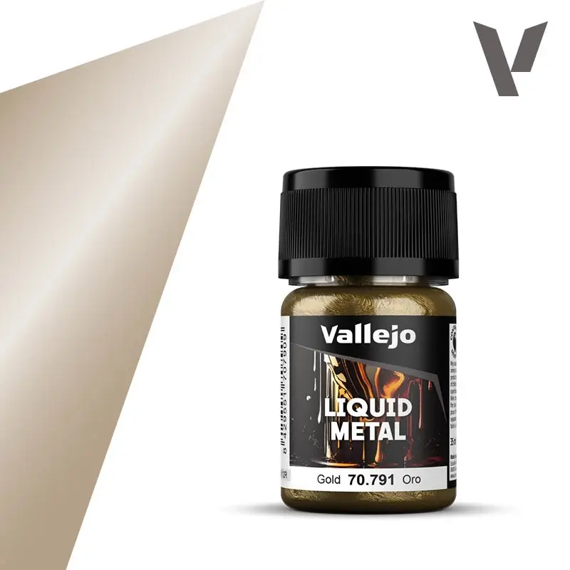 Vallejo Model Colour - Metallic Liquid Gold (Alcohol Base) 35 ml