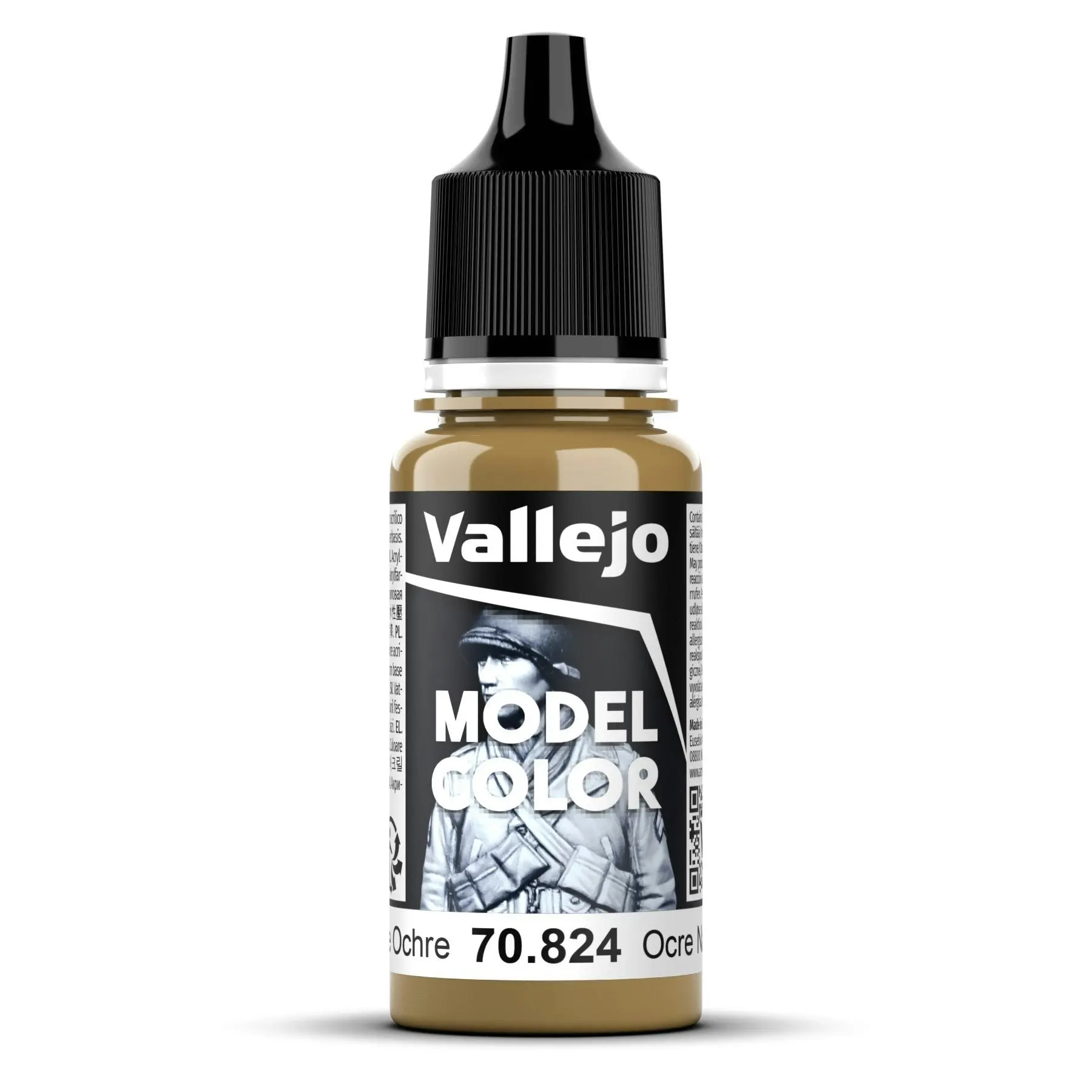 Vallejo Model Colour - German Cam Orange Ochre 17 ml