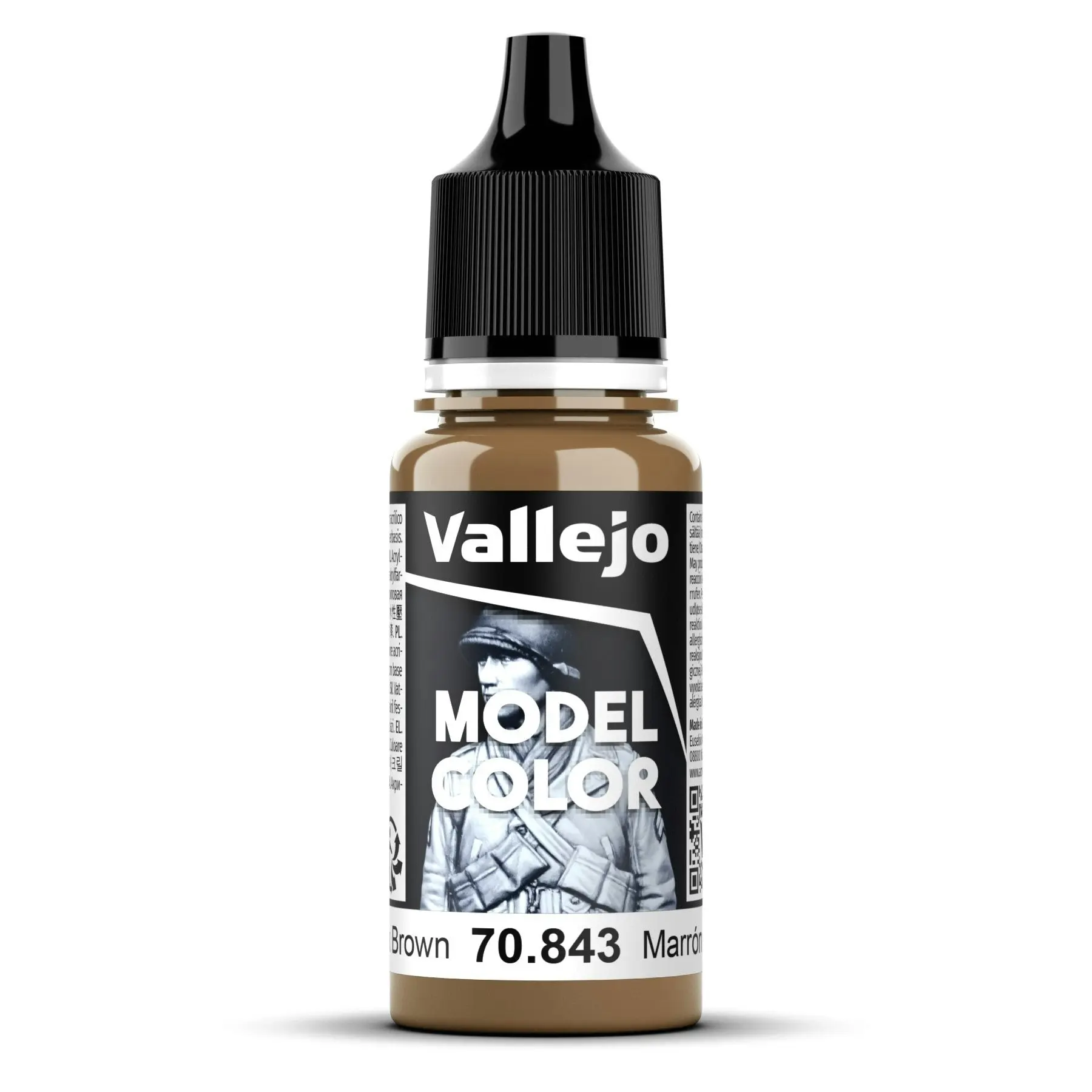 Vallejo Model Colour - Cork Brown 17 ml