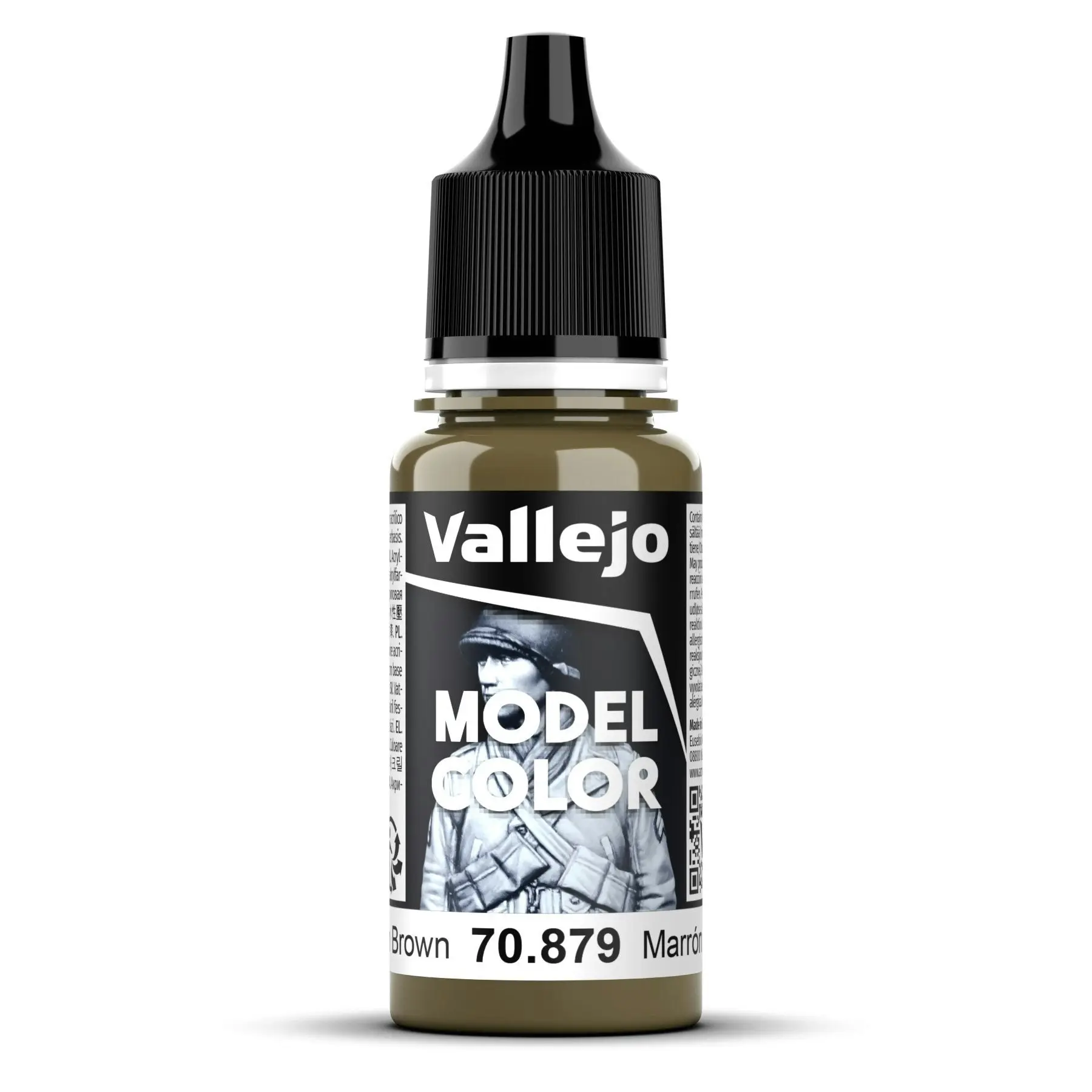 Vallejo Model Colour - Green Brown 17 ml