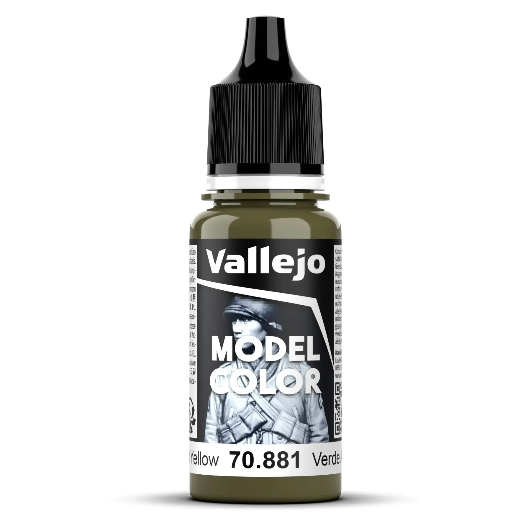 Vallejo Model Colour - Green Yellow 17 ml