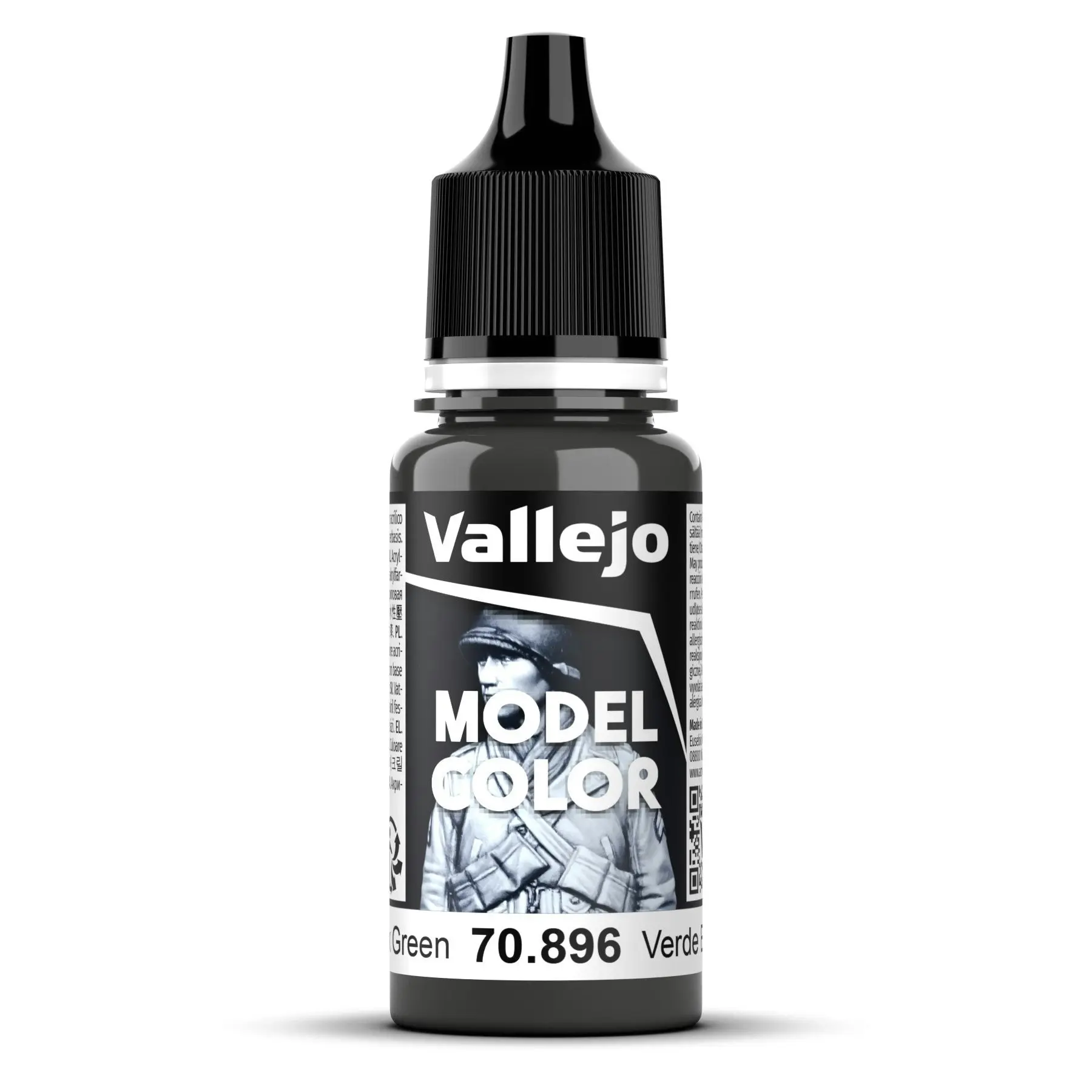 Vallejo Model Colour - German Cam Extra Dark Green 17 ml