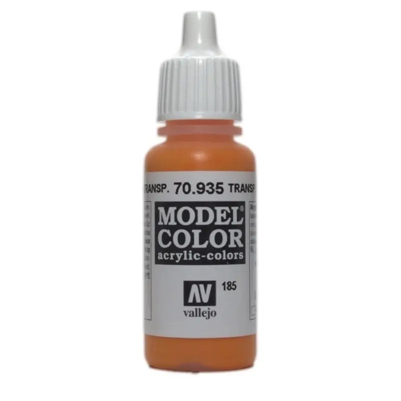 Vallejo Model Colour - Transparent Orange 17 ml