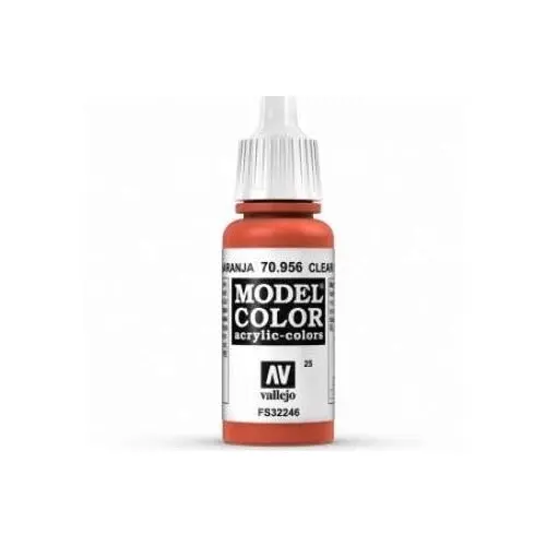 Vallejo Model Colour - Clear Orange 17 ml