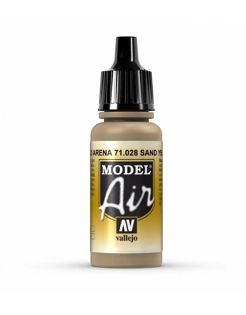 Vallejo Model Air - Sand Yellow 17 ml