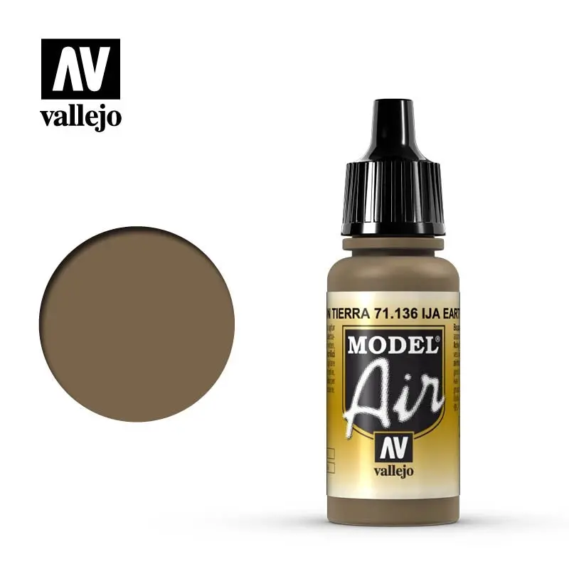 Vallejo Model Air - IJA Earth Brown 17 ml