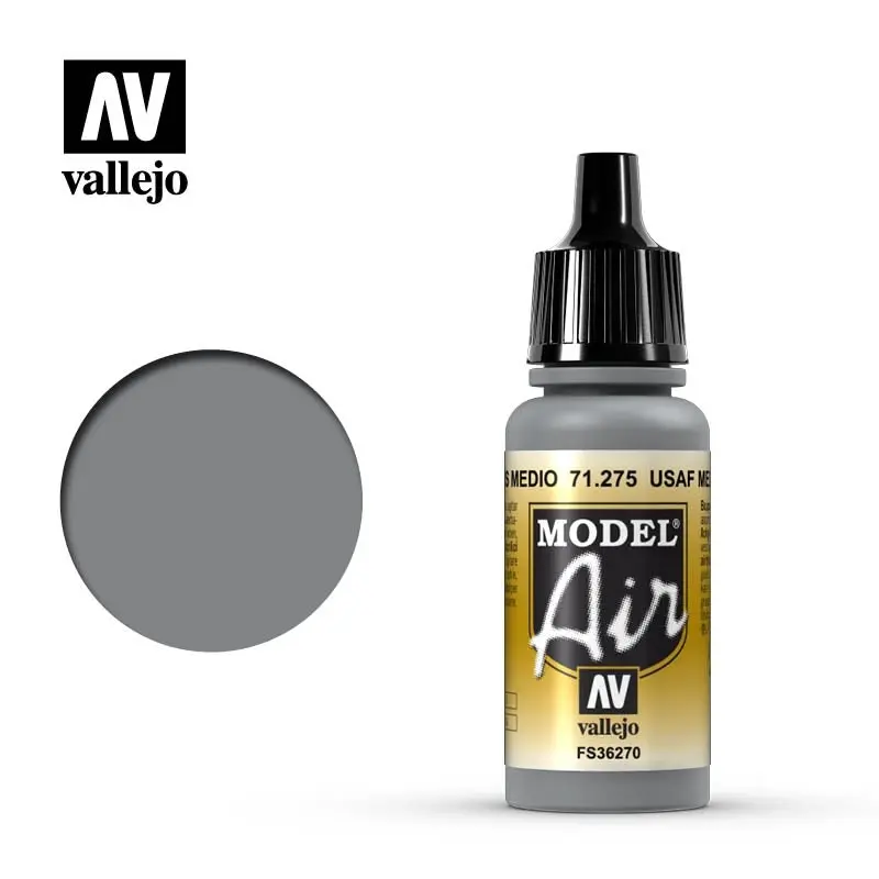 Vallejo Model Air - USAF Medium Gray 17 ml