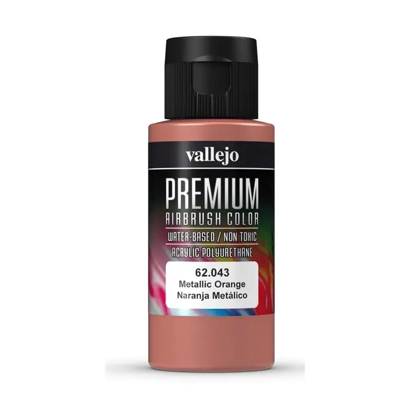 Vallejo Premium Colour - Metallic Orange 60 ml