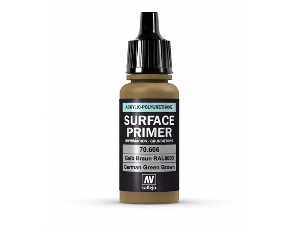 Vallejo Surface Primer - German Green Brown 17 ml