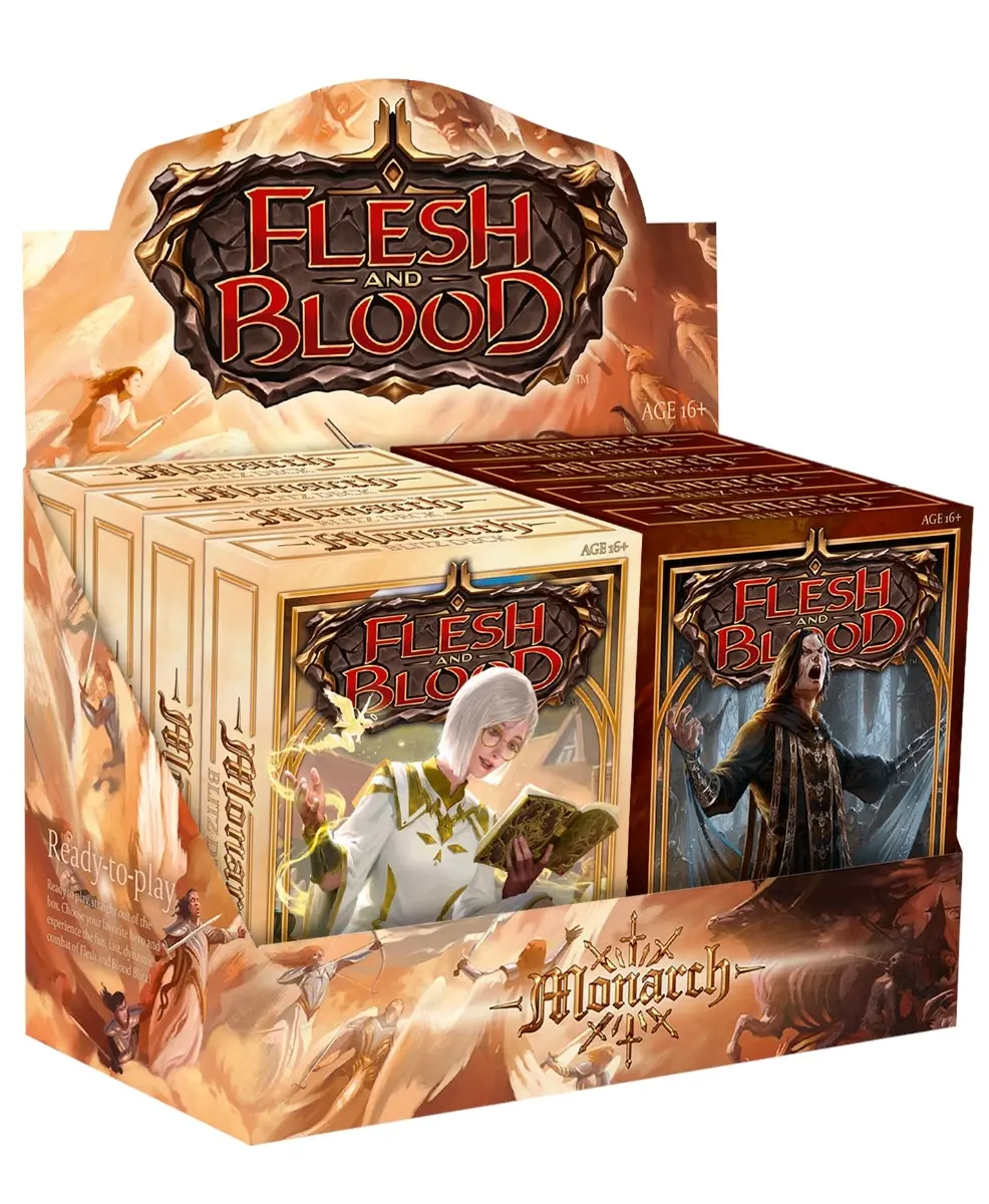 Flesh and Blood Monarch Blitz Deck Display (8)