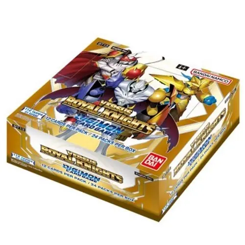 Digimon Card Game Versus Royal Knights BT13 Booster Display