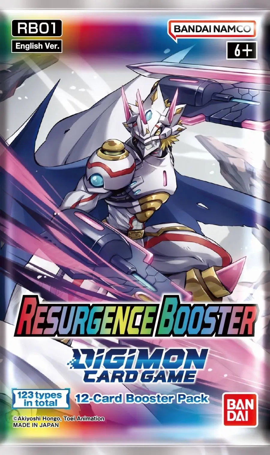 Digimon Card Game Resurgence Booster Display (RB01)