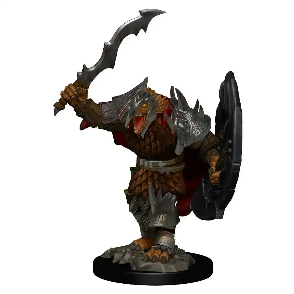 D&D Premium Painted Figures Dragonborn Male Fighter