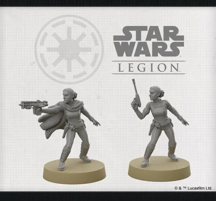 Star Wars Legion Padme Amidala Operative