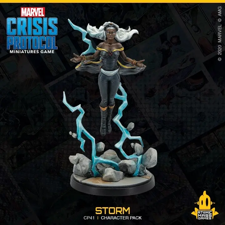 Marvel Crisis Protocol Miniatures Game Cyclops and Storm