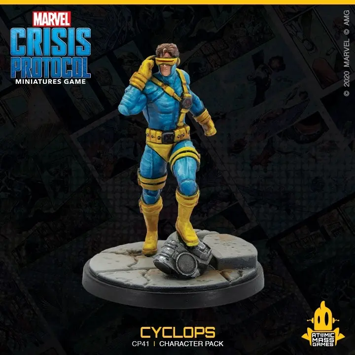 Marvel Crisis Protocol Miniatures Game Cyclops and Storm