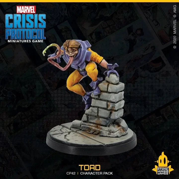 Marvel Crisis Protocol Miniatures Game Magneto and Toad