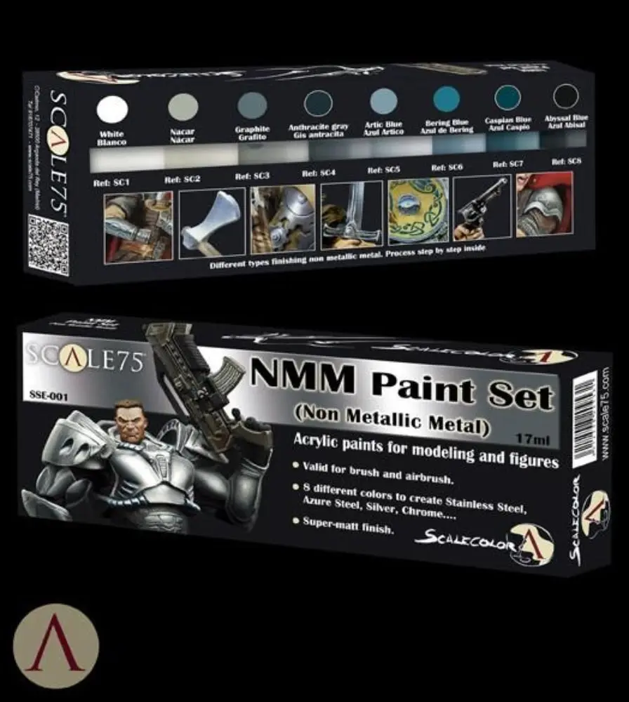 Scale 75 Scalecolor NMM Steel Paint Set