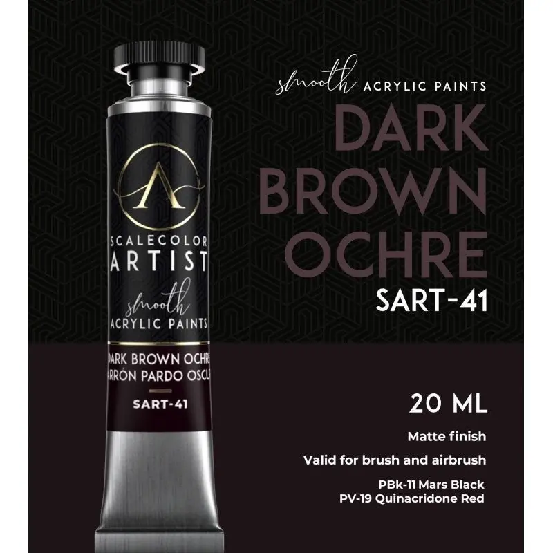 Scale 75 Scalecolor Artist Dark Brown Ochre 20ml