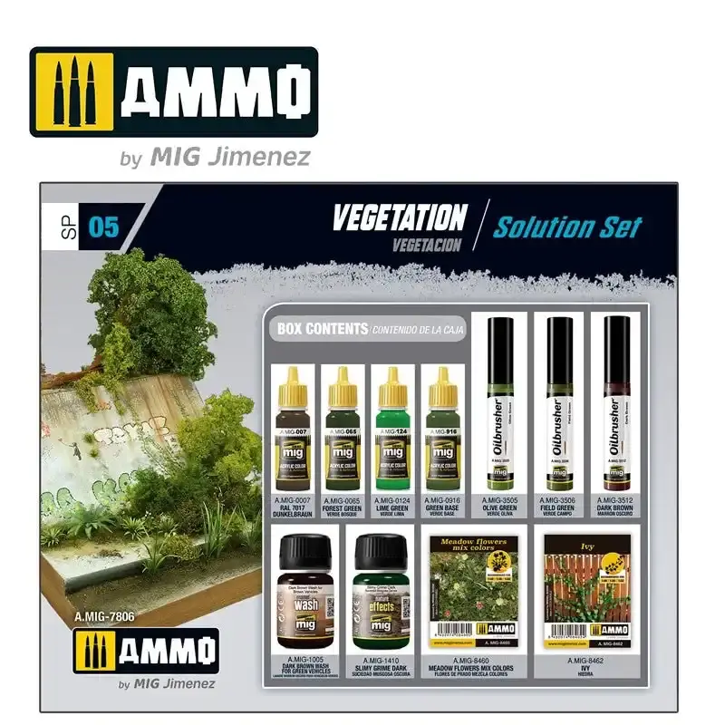 Ammo By Mig Super Pack Vegetation