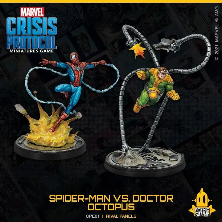 Marvel Crisis Protocol Miniatures Game Rivals Panels Spider-Man Vs Doctor Octopus