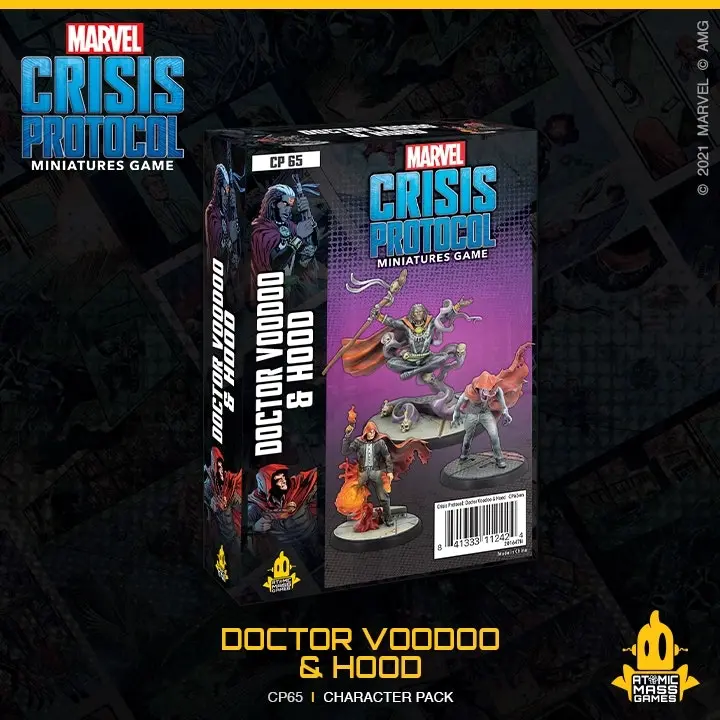 Marvel Crisis Protocol Miniatures Game Doctor Voodoo and Hood