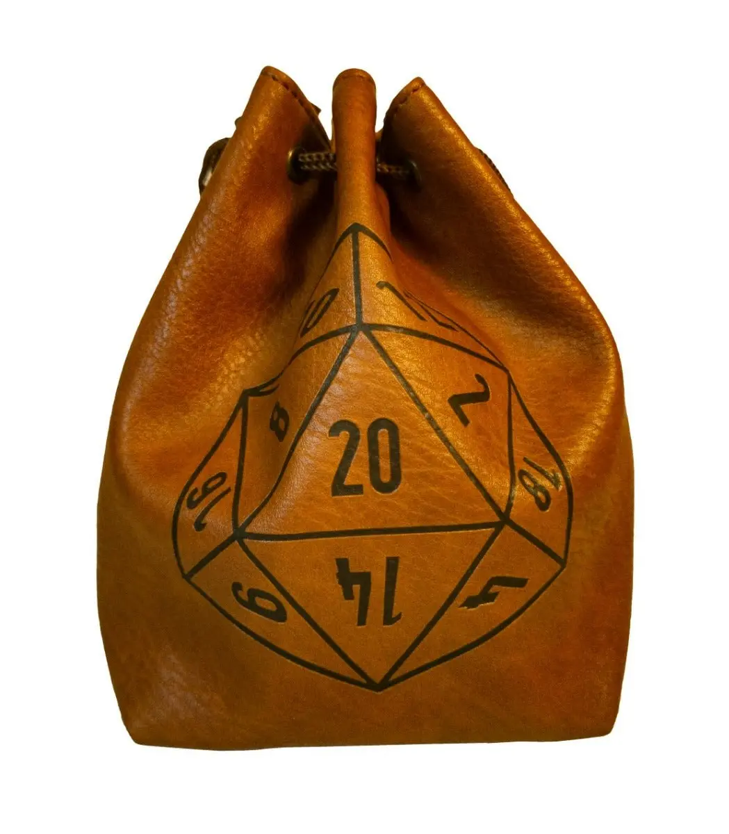 LPG Dice Bag - Large Brown