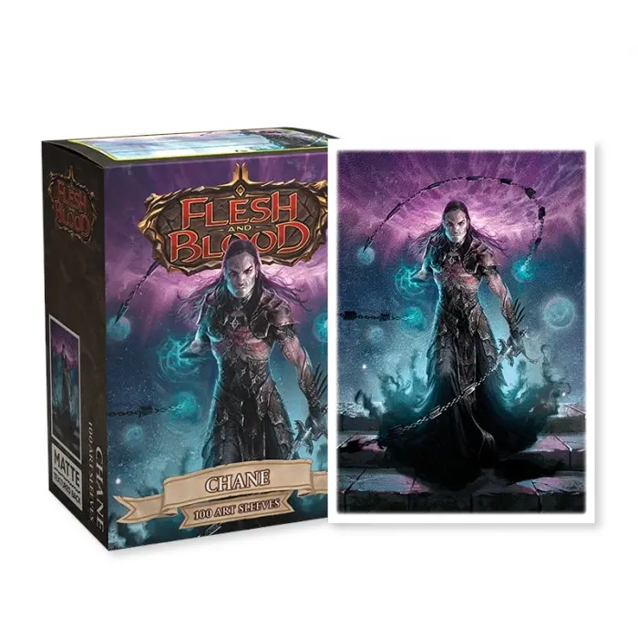 Sleeves - Dragon Shield - Box 100 - Matte Art - Flesh and Blood Chane