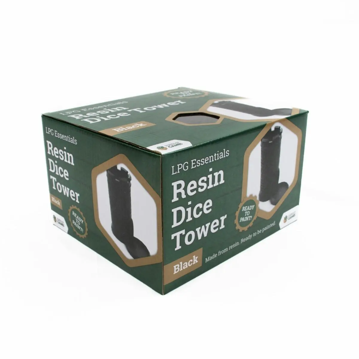 LPG Resin Dice Tower - Black