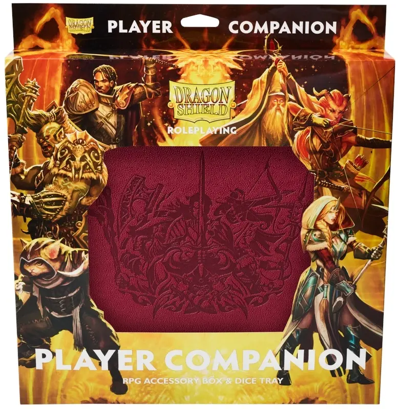 Dragon Shield Roleplaying Player Companion Blood Red