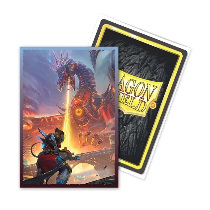 Sleeves - Dragon Shield Japanese - Box 60 - ART Sleeves - Bolt Reaper