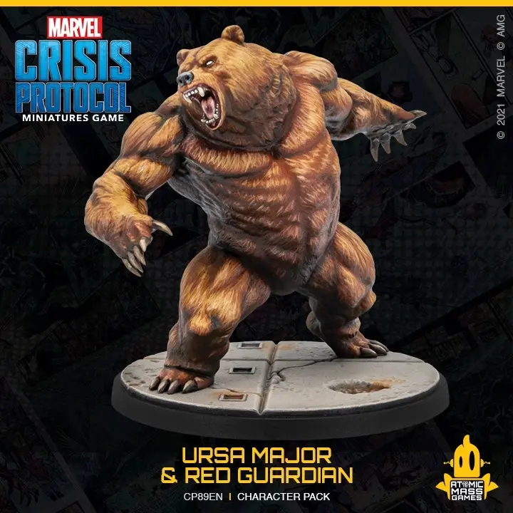 Marvel Crisis Protocol Miniatures Game Ursa Major & Red Guardian