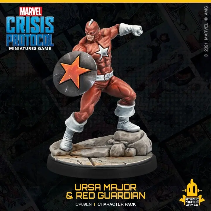 Marvel Crisis Protocol Miniatures Game Ursa Major & Red Guardian