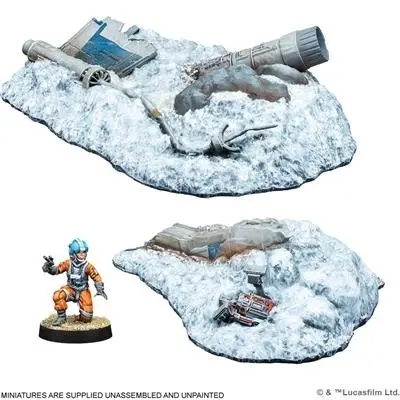 Star Wars Legion Crashed X-Wing Battlefield Expansion