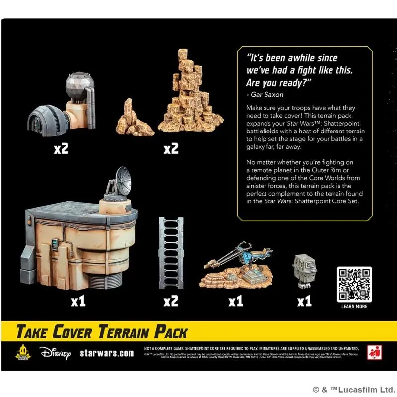 Star Wars Shatterpoint Take Cover Terrain Pack