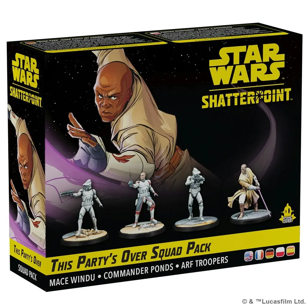 Star Wars Shatterpoint This Party's Over Squad Pack