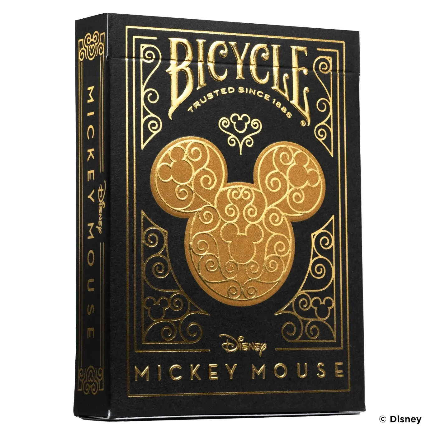 Bicycle Disney Black & Gold Mickey Playing Cards Display (6)